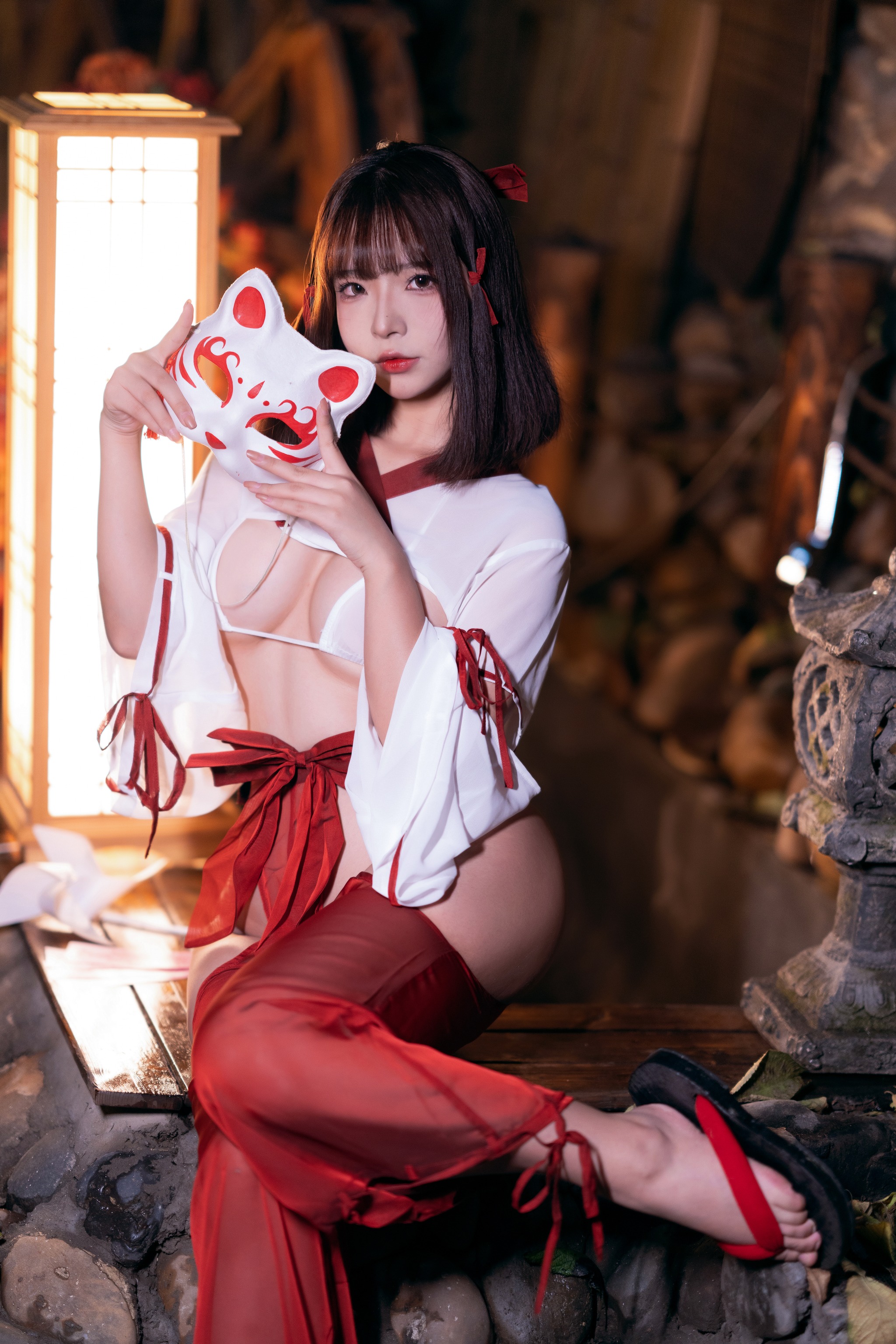 图片[1]-yuuhui玉汇 – NO.033  巫女[122P]-XikXak